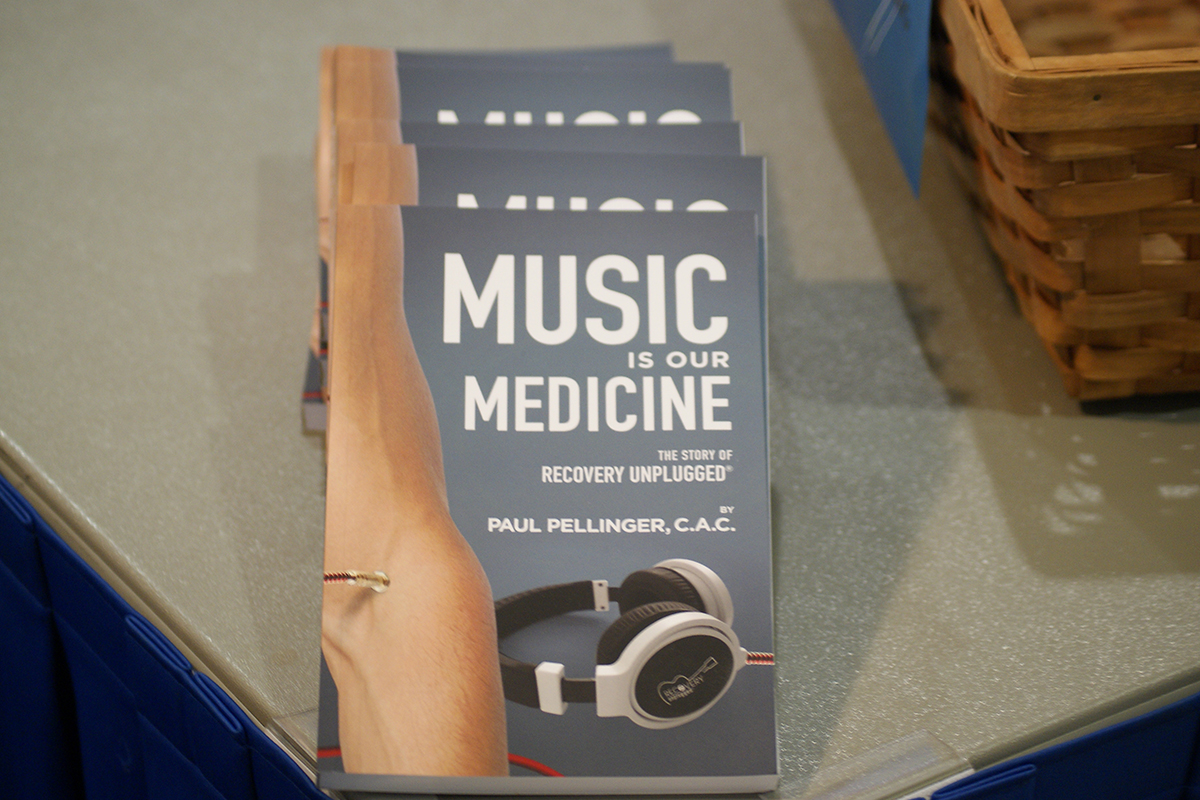 Paul Pellinger NSU Book Signing Music Assisted Treatment